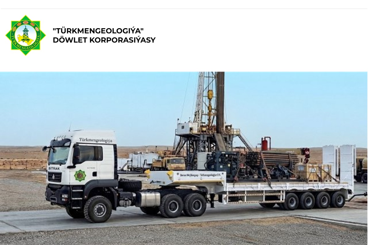 Cargo trucks have been delivered to the Turkmengeology State Corporation