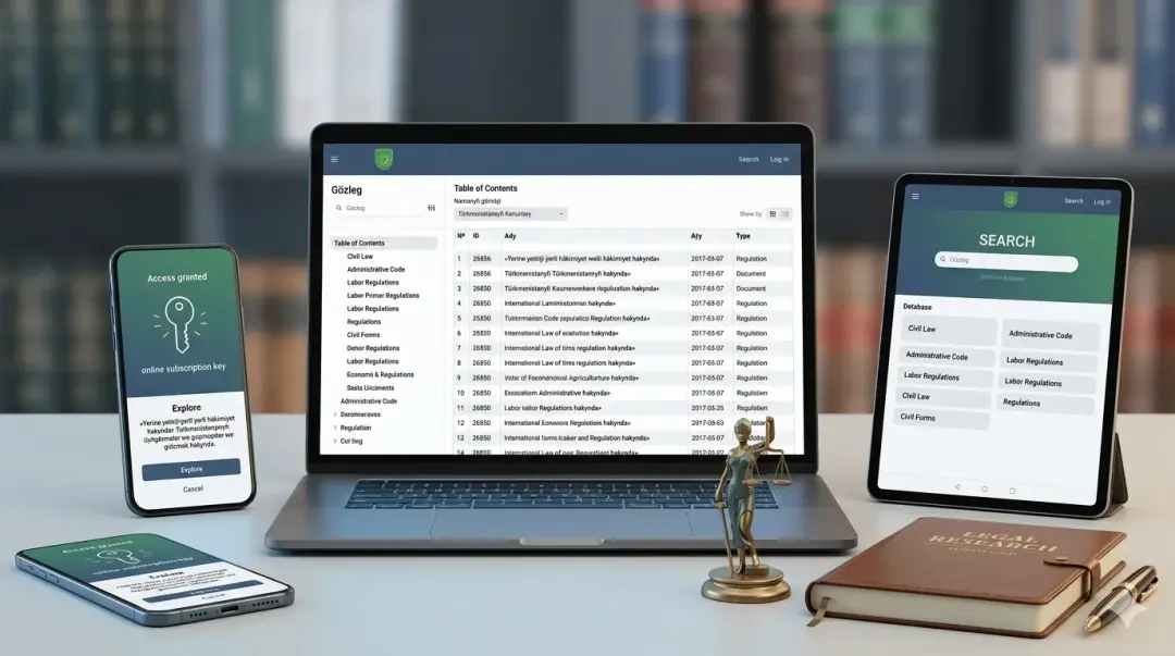 «Adalat» hukuk maglumatlar binýady internet sahypasy we ykjam goşundy elýeterli boldy