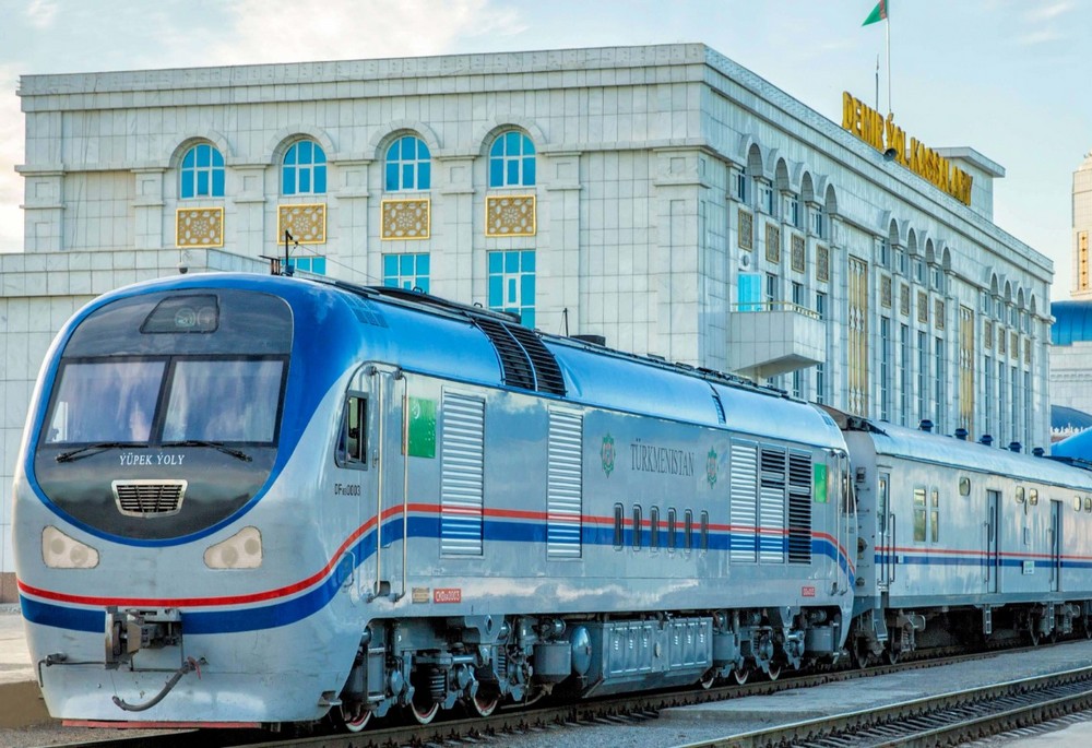 Railway stations will be built in the Ahal, Balkan and Mary regions