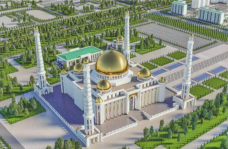 Arkadag şäherindäki metjit “Arkadagyň ruhy metjidi” diýlip resmileşdirildi